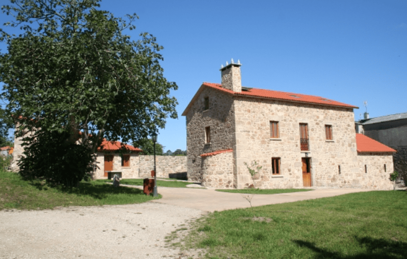 Exterior de la casa.