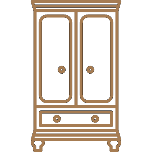 Armario en habitaciones.